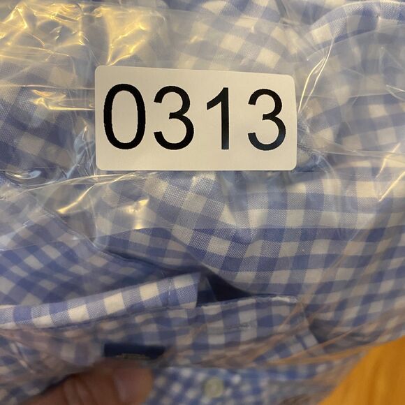 Ralph Lauren Shirt Mens XL Blue White Gingham Check Button Down Dress Classic - Picture 8 of 8